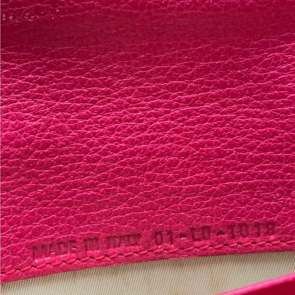 SOLD❗️Beautiful Dior🌺🌺 Fabric Canvas Wallet 
in gorgeous pink - RARE style - Picture 11 of 16